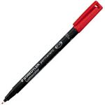 LUMOCOLOR FEUTRE PERMANENT STAEDTLER LUMOCOLOR - 0,7 MM - ROUGE (PRIX À L'UNITÉ)