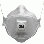 BOÎTE DE 10 MASQUES PLIABLES JETABLES SÉRIE AURA™ 9332+ FFP3 NR D AVEC SOUPAPE - 3M - 7100101249