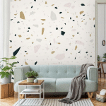 MURALE - TERRAZZO PATTERN SAN REMO DIMENSION HXL: 336CM X 336CM MATÉRIEL: SMART