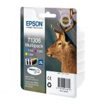 PACK DE 3 CARTOUCHES ENCRE EPSON T1306 - JAUNE, MAGENTA, CYAN  XL