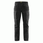PANTALON DE TRAVAIL SERVICES STRETCH FEMME NOIR TAILLE 34 - BLAKLADER