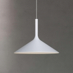 ROTALIANA DRY SUSPENSION LED, BLANC, 1 LAMPE
