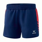 SHORT FEMME - ERIMA - WORKER SIX WINGS NAVY/ROUGE
