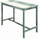TABLE DE DÉCOUPE MIXTE PROFESSIONNELLE 25 MM EN INOX - 800 X 1400 MM
