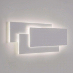 ASTRO APPLIQUE LED EDGE ULTRAMODERNE, BLANC