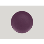 ASSIETTE PLATE ROND PRUNE PURPLE PORCELAINE Ø 27 CM NEO FUSION RAK