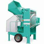 BÉTONNIÈRE THERMIQUE CUVE 550 LITRES MALAXAGE BÉTON 400 L IMER BRO 500