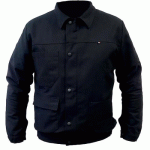 BLOUSON DE TRAVAIL - HOMME - NOIR - TAILLE 6 L