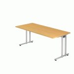 BUREAU FIXE 180 CM SÉRIE N HÊTRE - HAMMERBACHER