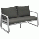 CANAPÉ TONIO 2 PLACES - BLANC - PROLOISIRS