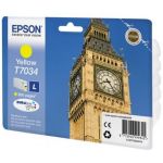 CARTOUCHE ENCRE COULEUR JAUNE EPSON T7034 L