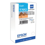 CARTOUCHE EPSON T7012 CYAN POUR IMPRIMANTES JET D