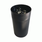 CONDENSATEUR DE DÉMARRAGE POUR MOTEUR ÉLECTRIQUE MONOPHASÉ - 160 À 200ΜF - 250V À COSSES FASTON