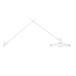 GRUPA ARIGATO APPLIQUE MURALE À 1 LAMPE 140CM Ø45CM BLANC