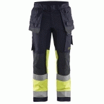 PANTALON DE TRAVAIL MULTINORMES INHÉRENT STRETCH FLUORESCENT TAILLE 46 - BLAKLADER