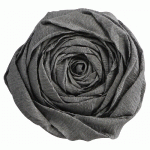 PAPIER CRÉPON, PAQUET DE 10 FEUILLES PLIÉES 60% AU FORMAT 2,50X0,50M - GRIS - LOT DE 3