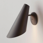 VIBIA I.CONO 0720 APPLIQUE, 28 CM, GRISE