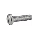 VIS À MÉTAUX TÊTE CYLINDRIQUE LARGE FENDUE - INOX A2 2,5X16 MM - BOÎTE DE 500