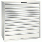 ARMOIRE BLANC GRIS 1431X725X1450 AVEC 12 TIR. 200KG - LISTA