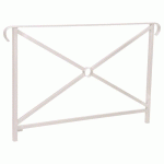 BARRIÈRE HÉRITAGE SIMPLE CROIX 1.50 DOUBLE CROSSE GRIS 7044 - PROCITY