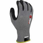 GANTS DE MANUTENTION ANTICOUPURE POWER CUT 4426 GRIS ET NOIR - TAILLE 11 JUBA