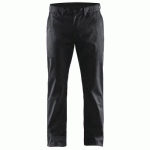 PANTALON DE TRAVAIL CHINO STRETCH 2D NOIR TAILLE 48L - BLAKLADER