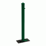 POTELET RABATTABLE SOLIBLOC Ø 76 MM AGORA - VERT 6005 - PROCITY