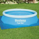 TAPIS DE SOL POUR PISCINE FLOWCLEAR 335X335 CM - BESTWAY