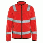 VESTE MICROPOLAIRE HAUTE-VISBILITÉ TAILLE 4XL - BLAKLADER