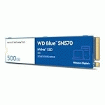 WD BLUE SN570 NVME SSD WDS500G3B0C - SSD - 500 GO - PCIE 3.0 X4 (NVME)