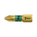 WERA - 855/1 BDC POZIDRIV BITORSION PZ3 BIT DIAMOND COATED TIP 25 MM PACK 10 (56704) 4013288033994