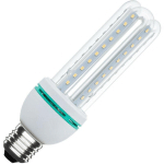 AMPOULE LED E27 12W 1100 LM CFL BLANC CHAUD 3000K 360º