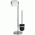 ENSEMBLE WC SUR PIED - PARUS - ACIER INOX WENKO