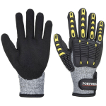 GANTS ANTI IMPACT RÉSISTANT À LA COUPURE - GRIS / NOIR - PORTWEST