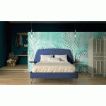 LIT ISIDOR  BLEU 180X200 CM
