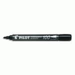 MARQUEUR PERMANENT PILOT MARKER 100 - POINTE CONIQUE FINE - NOIR