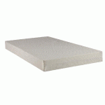 MATELAS MOUSSE BARBADE 35KG/M³ HOUSSE 100% COTON 80X190X13 CM - MANUTAN COLLECTIVITÉS