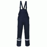 PORTWEST FR27 COTTE À BRETELLES BIZFLAME PLUS MARINE - TAILLE XXXL