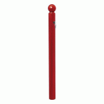 POTELET AMOVIBLE PRIMABLOC 3 CLÉS ID.BOULE ZINC ROUGE 3004 - PROCITY