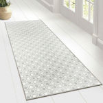 KARAT - TAPIS DE COULOIR BRAY ANTIDÉRAPANT 80 X 500 CM - GRIS