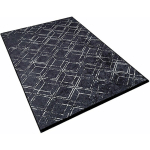 TAPIS SALON EN POLYESTER DESIGN COLORÉ BLEU - 100X200CM - BLEU - WELLHOME