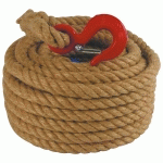 CORDE POUR POULIE EN CHANVRE 22MM LONGUEUR 20M - CORDERIES TOURNONAISES - 31/2546