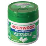 EASY BOX CHEWING-GUM GREEN FRESH SANS SUCRE HOLLYWOOD (LOT DE 6)