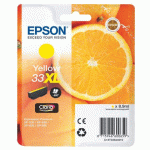 EPSON 33XL CARTOUCHE HAUTE CAPACITÉ JAUNE POUR IMPRIMANTE JET D