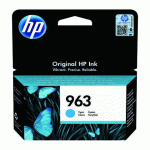 HP 963 CARTOUCHE CYAN POUR IMPRIMANTE JET D