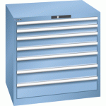 LISTA - ARMOIRE À TIROIRS (HXLXP) 85 X 87 X 72,5 CM KEY LOCK R5012