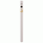 POTELET CENDRIER Ø 76 MM POMMEAU AGGLO - ZINC GRIS 7044 - PROCITY