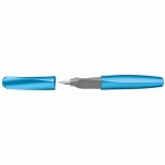 TWIST STYLO PLUME FROSTED BLUE, BLEU-MÉTALLIQUE - LOT DE 2