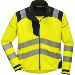 VESTE SOFTSHELL HAUTE VISIBILITÉ PW3 PORTWEST XL JAUNE *DISPO 48H*
