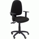 CHAISE SYNCHRONE AYNA S BRAS RÉGLABLE ROUE PARQUET NOIR - PIQUERAS Y CRESPO